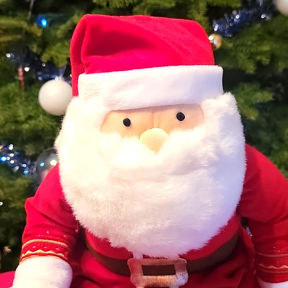 Hallmark The Polar Express Santa Claus Talking Plush 18" Jingle Bell Christmas - Picture 3 of 7